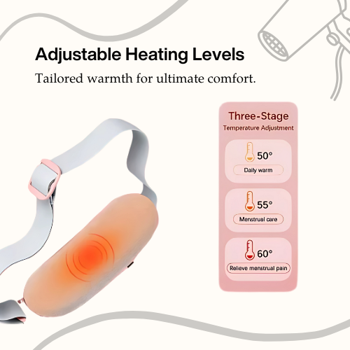 Smart Relief Menstrual Heating & Vibration Belt - Lager Store